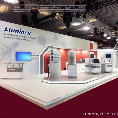 LUMINEX Stand Construction 2014
